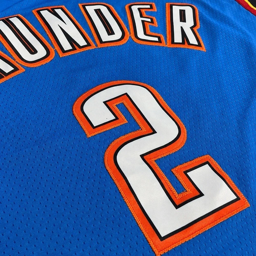 Oklahoma City Thunder Swingman Blue Shai Gilgeous-Alexander Jersey 50 / L